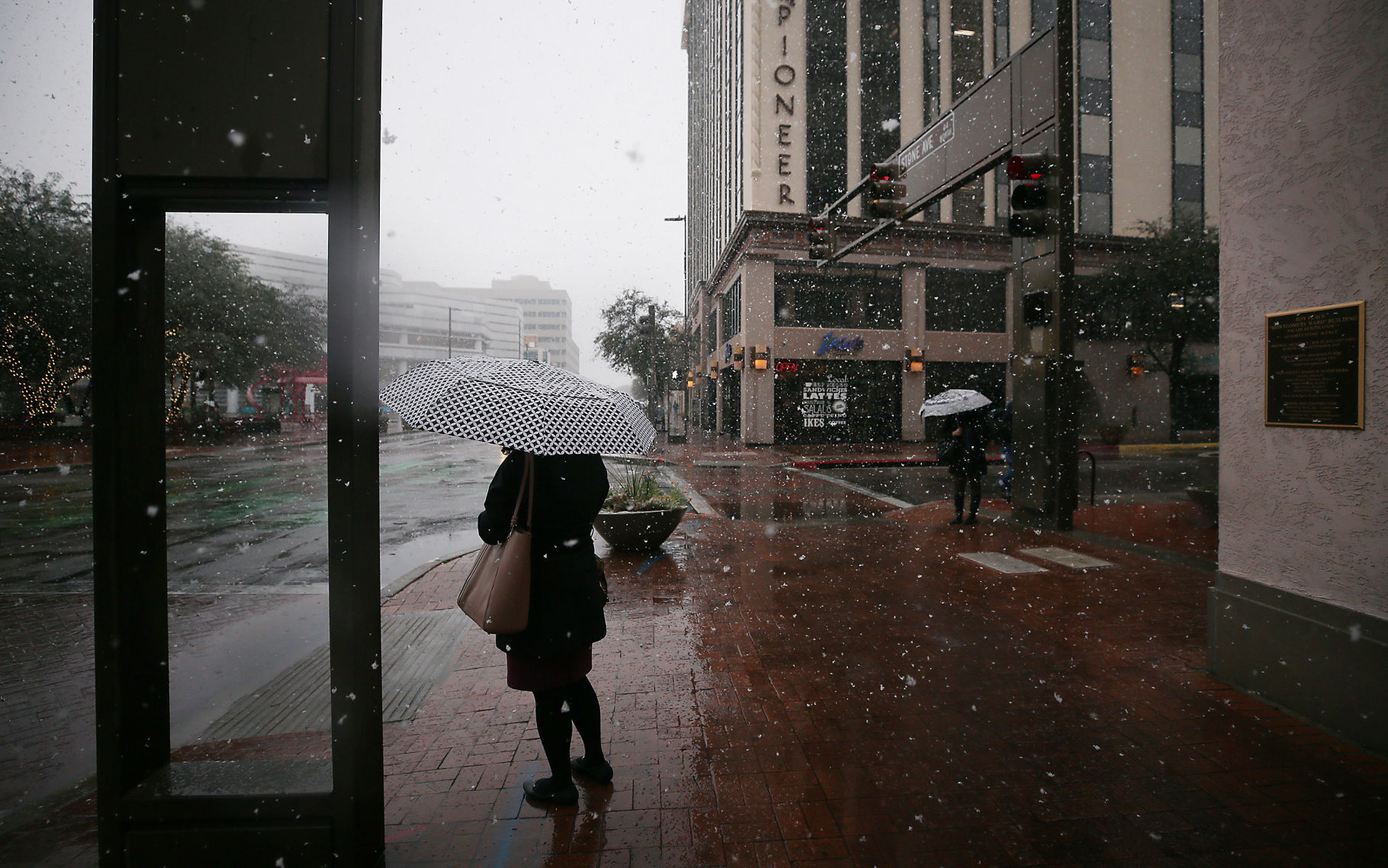 Snow across Tucson